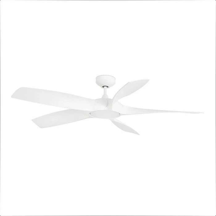 Вентилятор с подсветкой Faro Barcelona Cocos White (33548)