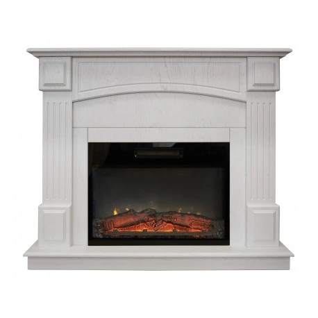 Электрокамин с широким очагом 2D Real-Flame Carolina 25,5/24 WT с очагом Kendal 24