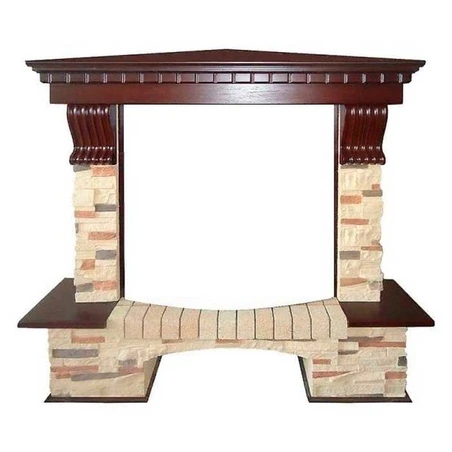 Угловой широкий портал Dimplex Pierre Luxe угл. сланец (универсальный) (Symphony 2608/Symphony 2624L)