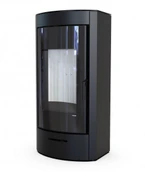 Дровяная печь DEFRO HOME ORTI, черная сталь