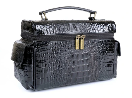 Дорожный хьюмидор Gentili El Inseparable на 20 сигар (SV15-Croco-Black)