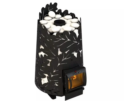 Дровяная печь 15 кВт Grill'D Dubravo 180 Short