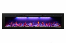 Широкий очаг 2D InterFlame FREESPACE 75 LED FX