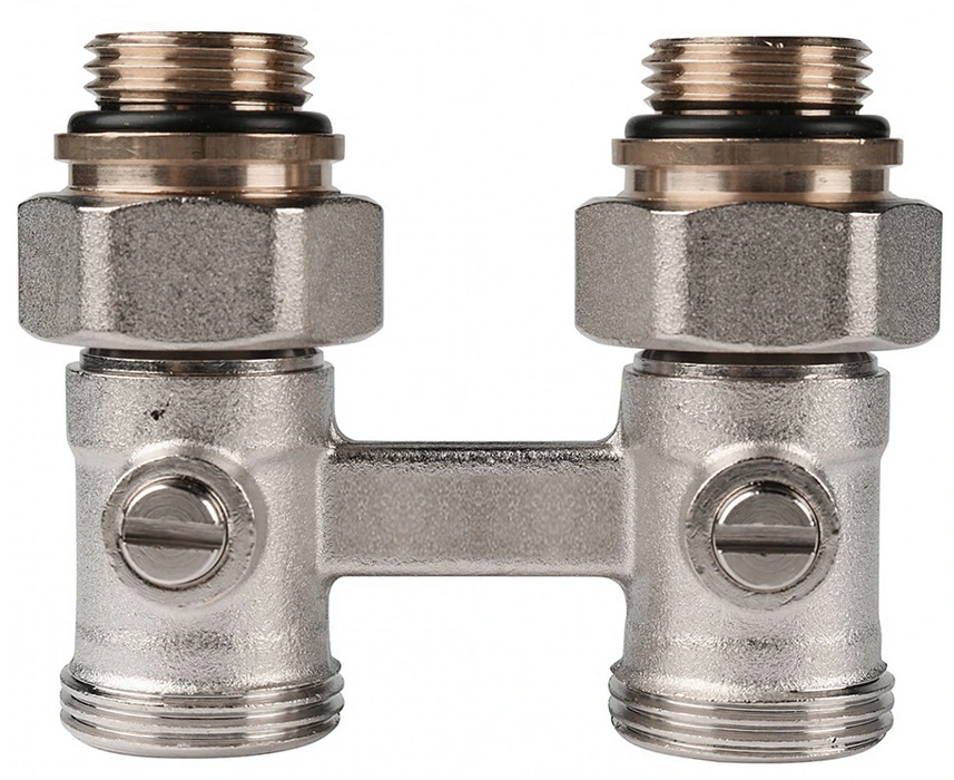 Двухтрубный узел нижнего подключения Delta G 3/4 x 1/2 D=50 MM проходной