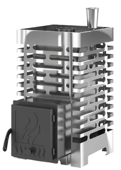 Дровяная печь 15 кВт ASTON 16 INOX