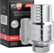 Термоголовка жидкостная Royal Thermo DESIGN М30х1,5 хром (корпус пластик)