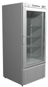 Холодильный шкаф Полюс R560 CARBOMA INOX (стекло)