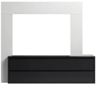 Широкий портал Firelight Combi 30 белый, черный