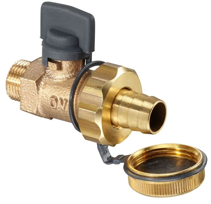 Шаровый кран Oventrop KFE DN10, 3/8"AG, PN16, бронза