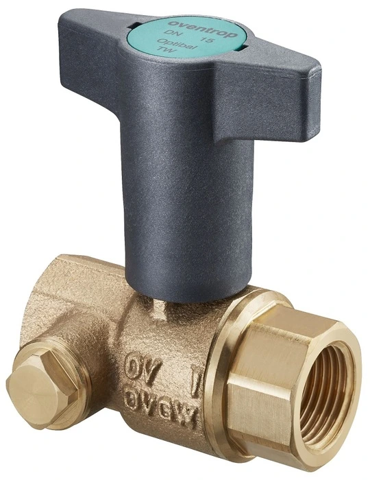 Шаровый кран Oventrop Optibal TW Ду 50 мм, Rp2"xRp2", PN10, бронза