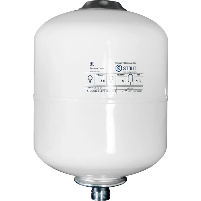 Расширительный бак STOUT 8л (STW-0015-000008)