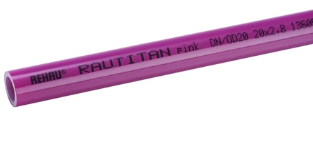20 мм РЕХАУ PINK 20х2.8 мм бухта 120 м