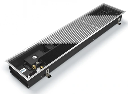 Внутрипольный конвектор Kermi KVQ 180x75x1500 Без декоративной решётки, 24V