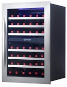 Встраиваемый винный шкаф 22-50 бутылок IP Industrie JG 48-6 AD X