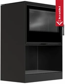 Дровяная печь Kratki KARI 80/W, черная футеровка, с доводчиком