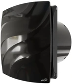 Вытяжка для ванной диаметр 100 мм ERA WAVE 100 Black classic