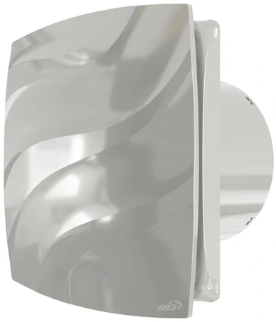 Вытяжка для ванной диаметр 120 мм ERA WAVE 120C Gray
