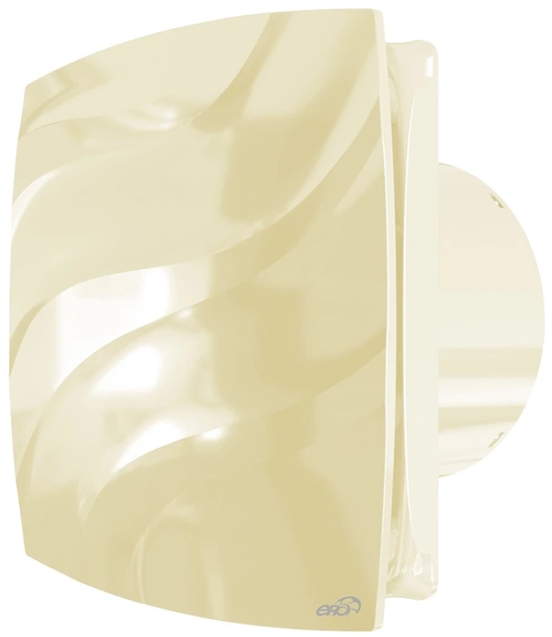 Вытяжка для ванной диаметр 120 мм ERA WAVE 120C Ivory