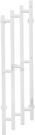 Электрический полотенцесушитель вертикальная лесенка Тера Гротекс 240х1120 белый