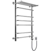 Электрический полотенцесушитель лесенка Маргроид Вид 9 El с полкой 50*60