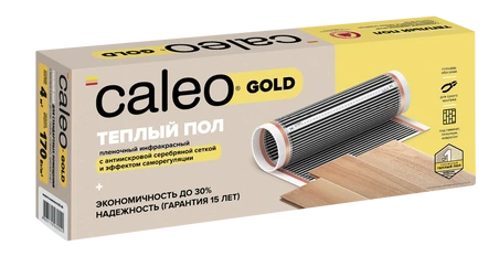 Пленочный теплый пол 1,5 м<sup>2</sup> Caleo GOLD 230-0,5-1,5