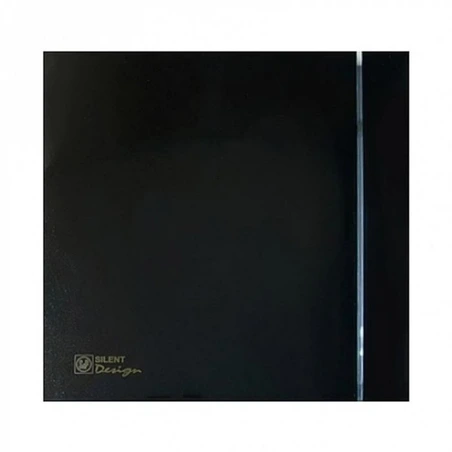 Вытяжка для ванной диаметр 100 мм Soler & Palau SILENT-100 CRZ BLACK DESIGN-4C черный