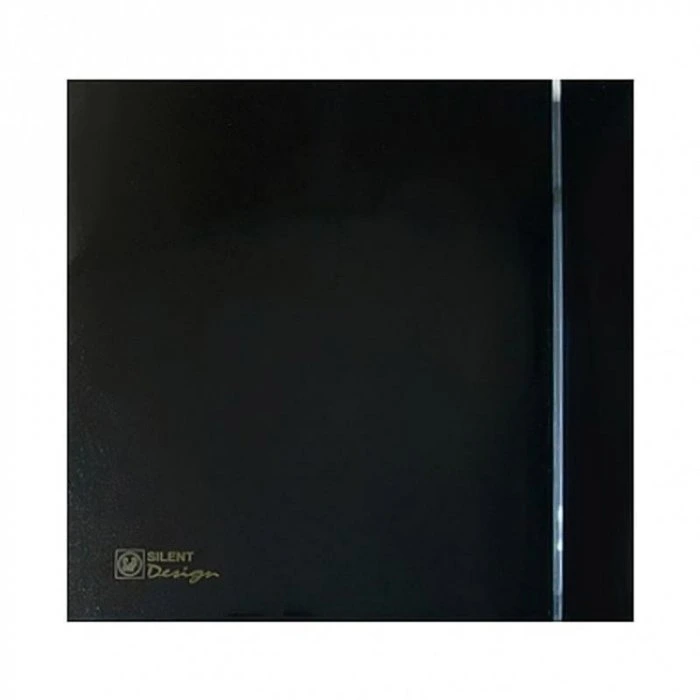 Вытяжка для ванной диаметр 100 мм Soler & Palau SILENT-100 CZ BLACK DESIGN-4C