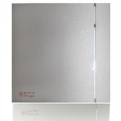 Вытяжка для ванной диаметр 100 мм Soler & Palau SILENT-100 CZ SILVER DESIGN обратного хода
