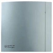 Вытяжка для ванной диаметр 120 мм Soler & Palau SILENT-200 CZ GREY DESIGN-4C с датчиком движения