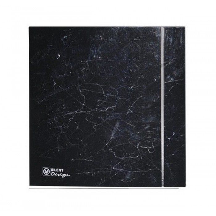 Вытяжка для ванной диаметр 120 мм Soler & Palau SILENT-200 CZ MARBLE BLACK DESIGN - 4C (230V 50) черная
