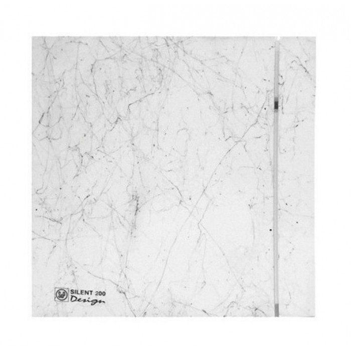 Вытяжка для ванной диаметр 120 мм Soler & Palau SILENT-200 CZ MARBLE WHITE DESIGN - 4C (230V 50) в потолок