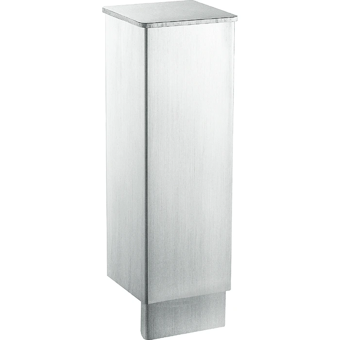 Для мыла Nofer INOX матовый прямоугольный 300 мл (03025.S)