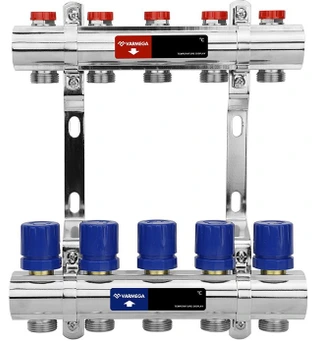 Для отопления VARMEGA VM15809 1", 9 x 3/4"EK