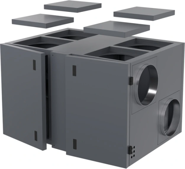 Приточно-вытяжная вентиляционная установка Zilon ZPVR-N 3200 UER EC