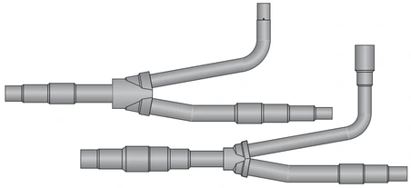Комплект разветвителей Комплект разветвителей Lessar LZ-VVTR15