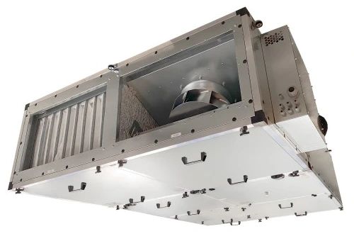 Приточно-вытяжная вентиляционная установка Naveka Node1-4500(25c)/RP,VEC(B355),E27 Compact с пультом TS4