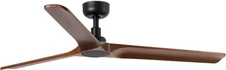 Потолочный вентилятор Faro Barcelona HEYWOOD L Black/dark