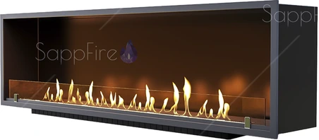 Настенный биокамин Sappfire очаг 1200