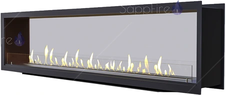 Настенный биокамин Sappfire сквозной очаг 3000