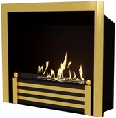 Напольный биокамин Sappfire Премиальная каминная вставка Gold S