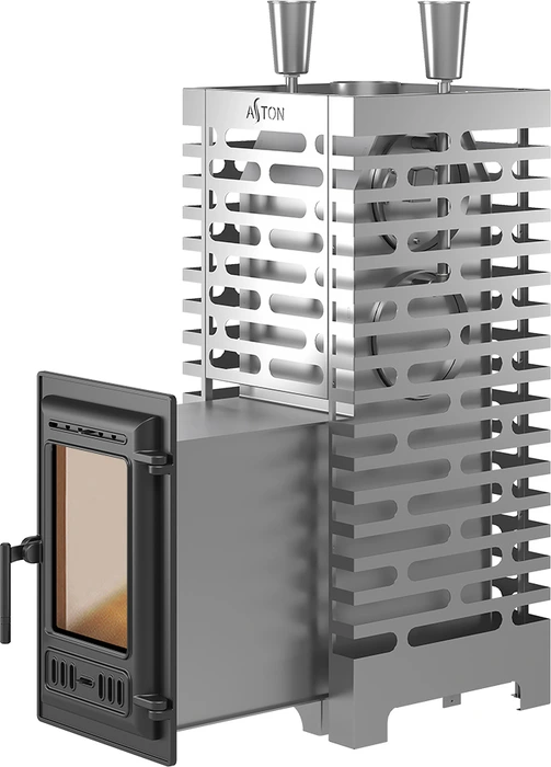Дровяная печь ASTON 24 INOX (310) Long