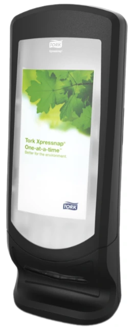 Диспенсер для бумажных полотенец Tork Xpressnap диспенсер большой емкости, черный (арт.272211)