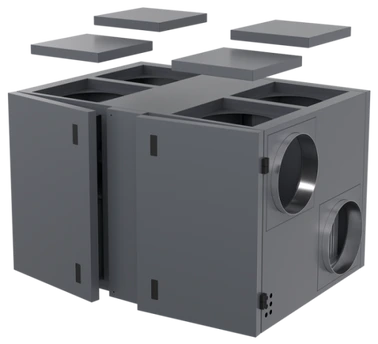 Приточно-вытяжная установка Zilon ZPVR-N 3200 UWR ЕС