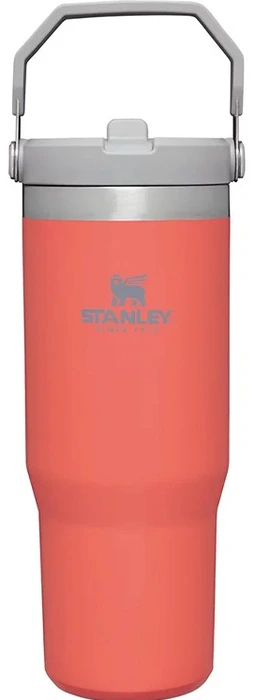 Термосы Stanley IceFlow Flip Straw Tumbler (0,89 литра), гуава (10-09993-195)