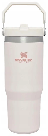 Термос Stanley IceFlow Flip Straw Tumbler (0,89 литра), розовая (10-09993-196)