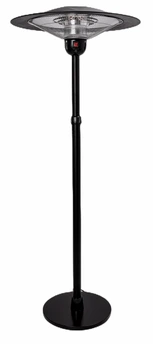 Инфракрасный обогреватель Hugett Floor Steel 1821ADC Black