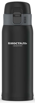 Термос Biostal Crosstown (0,48 литра), черный (NMR-480B)