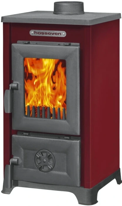 Дровяная печь Hosseven 9008 Mini Burgundy