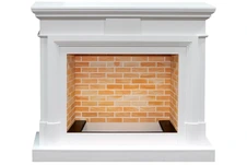 Широкий портал Royal Flame Coventry под очаг Dioramic 28 LED FX Белый