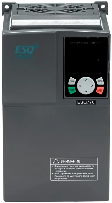 Частотный преобразователь ESQ 770-4T0150G/0185P 15/18.5кВт, 380В